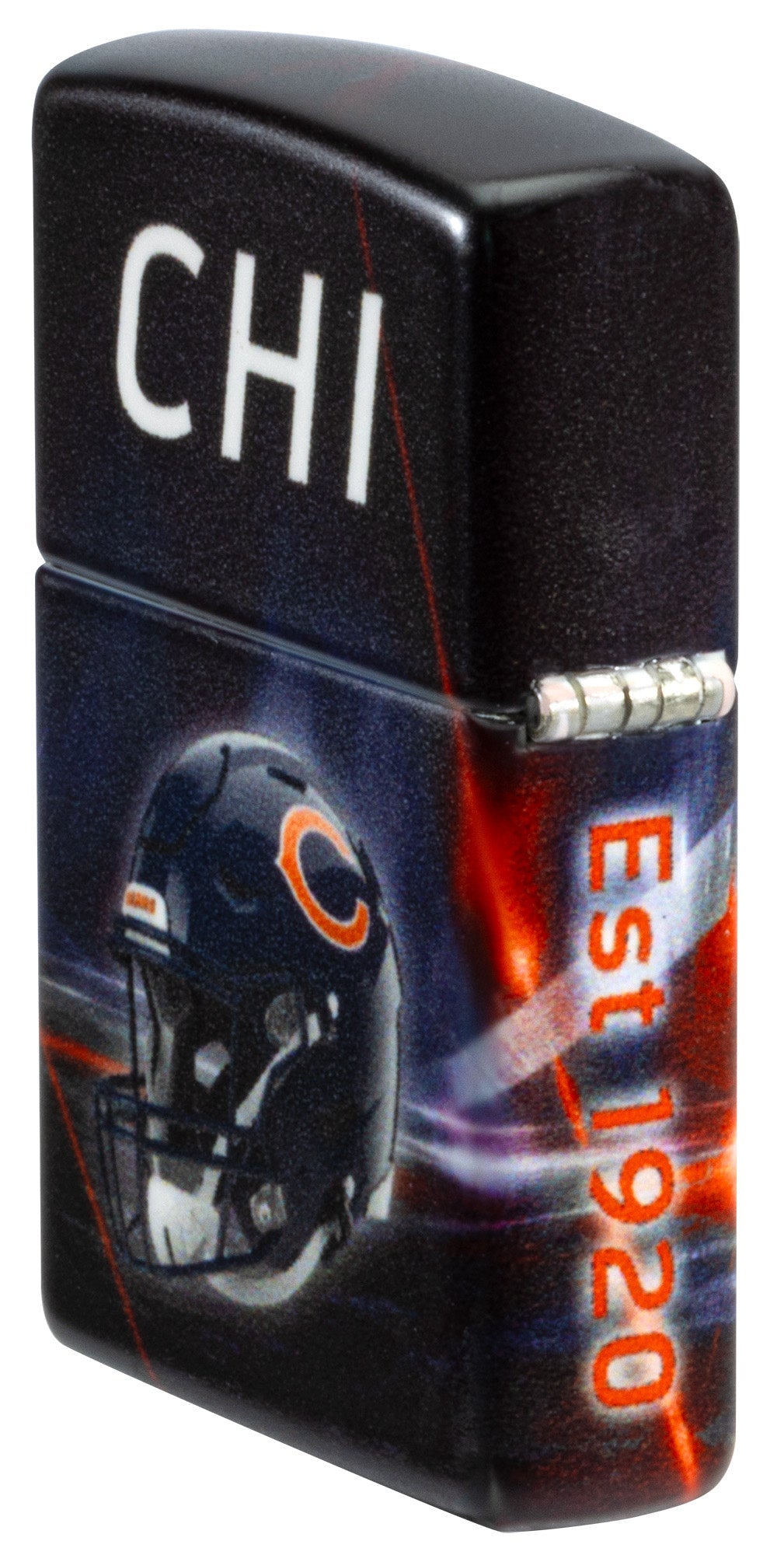 Zippo NFL Chicago Bears Team Spirit Design Black Matte Windproof Lighter