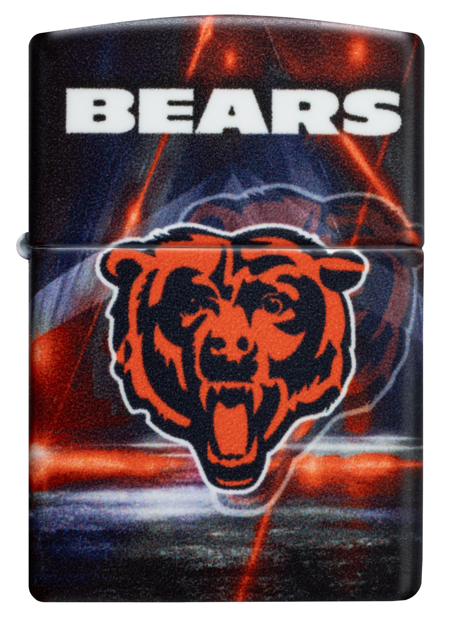 Zippo NFL Chicago Bears Team Spirit Design Black Matte Windproof Lighter