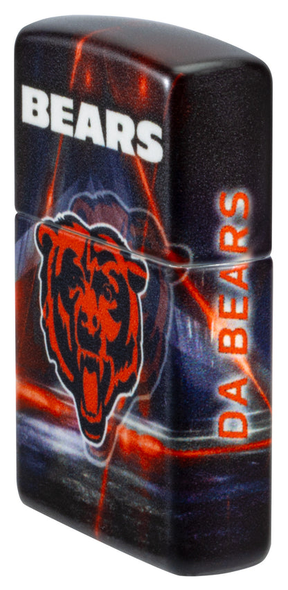 Zippo NFL Chicago Bears Team Spirit Design Black Matte Windproof Lighter