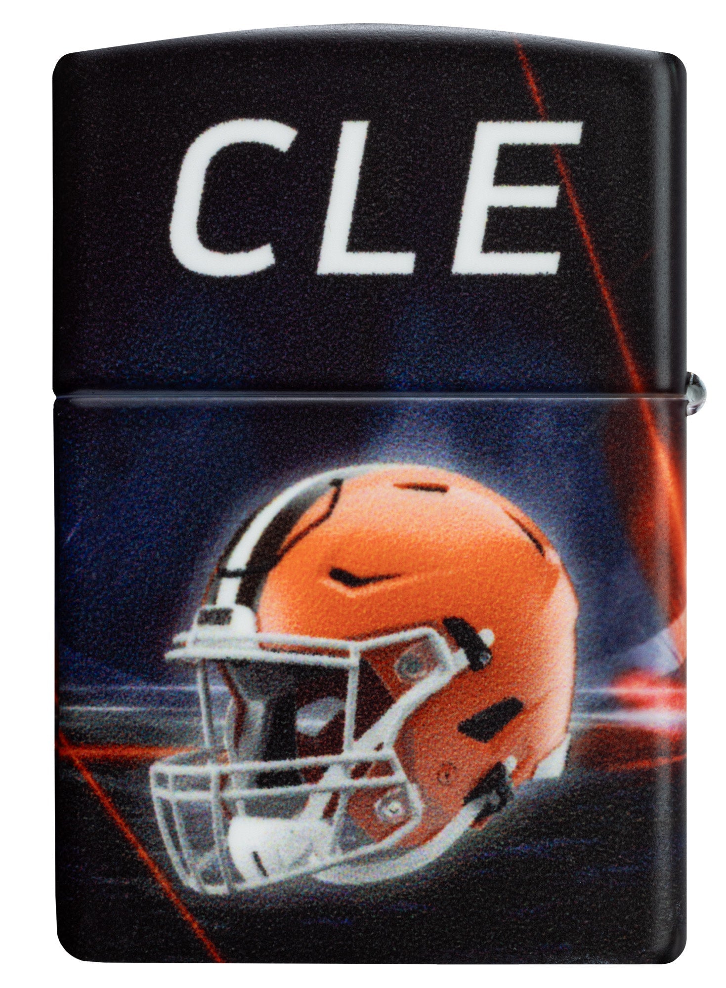 Zippo NFL Cleveland Browns Team Spirit Design Black Matte Windproof Lighter