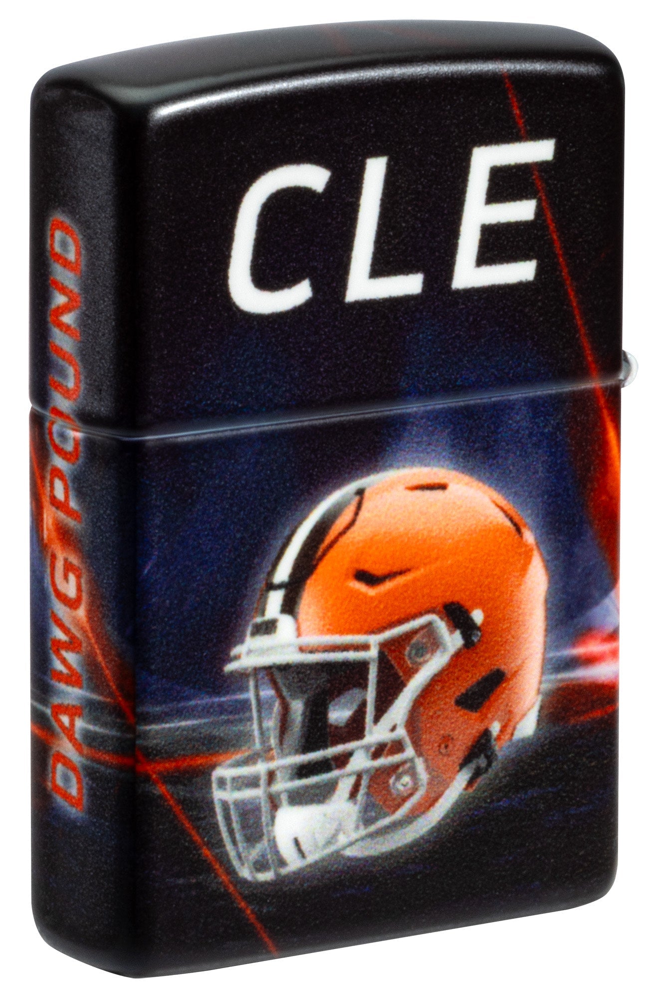 Zippo NFL Cleveland Browns Team Spirit Design Black Matte Windproof Lighter