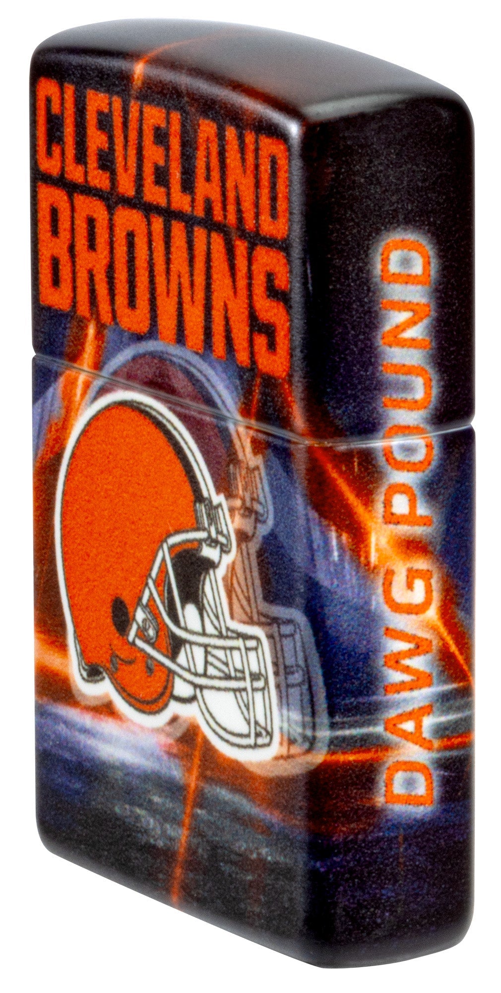 Zippo NFL Cleveland Browns Team Spirit Design Black Matte Windproof Lighter