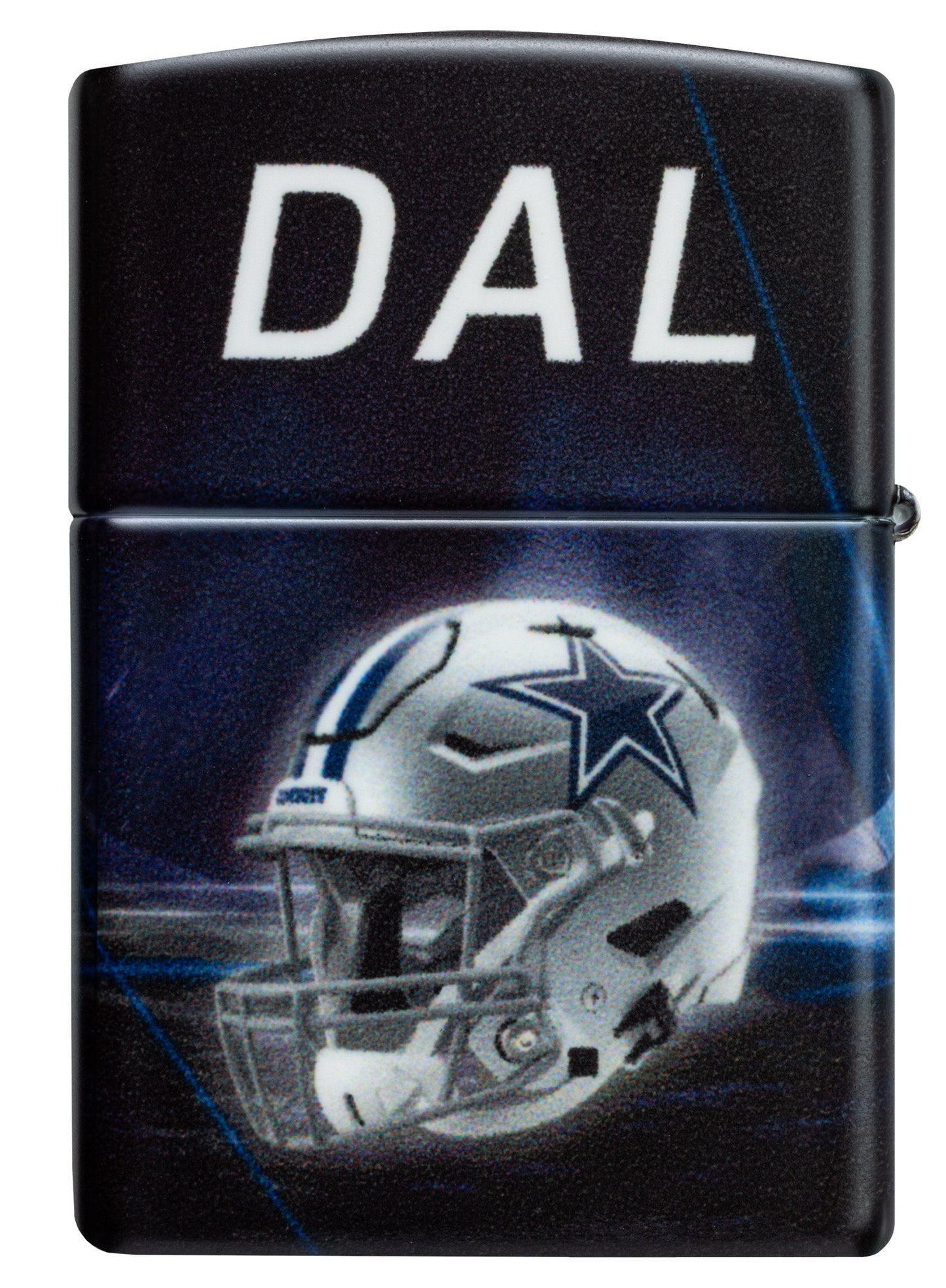 Zippo NFL Dallas Cowboys Team Spirit Design Black Matte Windproof Lighter