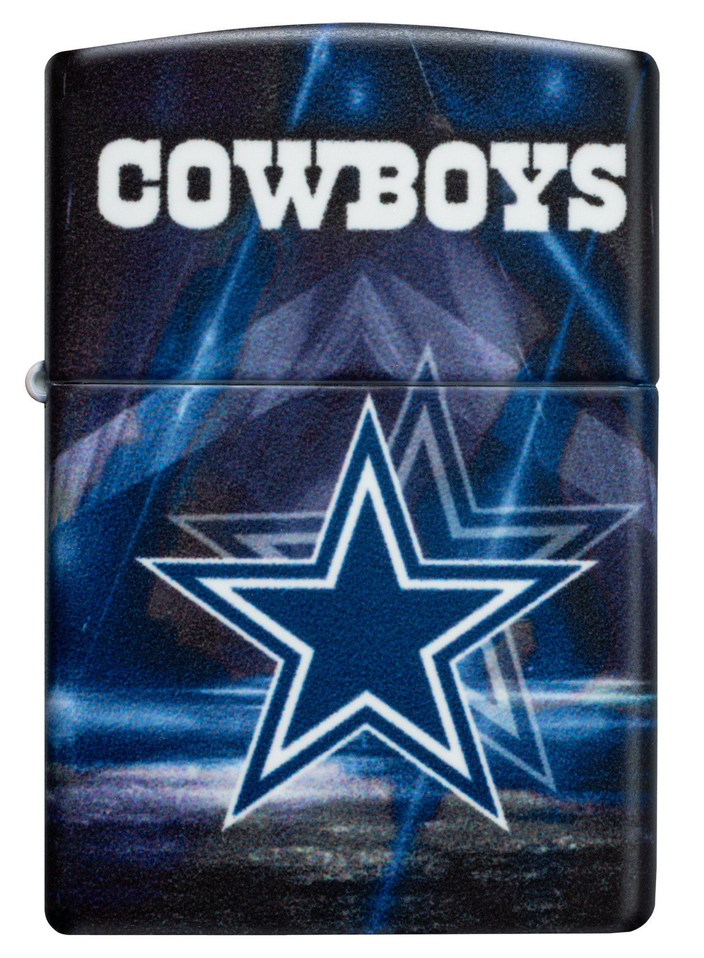 Zippo NFL Dallas Cowboys Team Spirit Design Black Matte Windproof Lighter