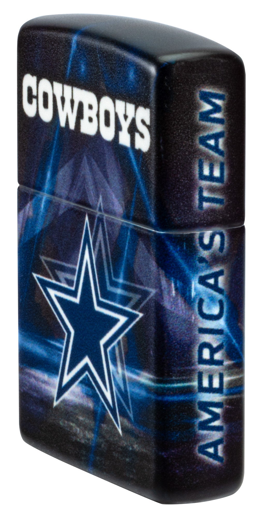 Zippo NFL Dallas Cowboys Team Spirit Design Black Matte Windproof Lighter