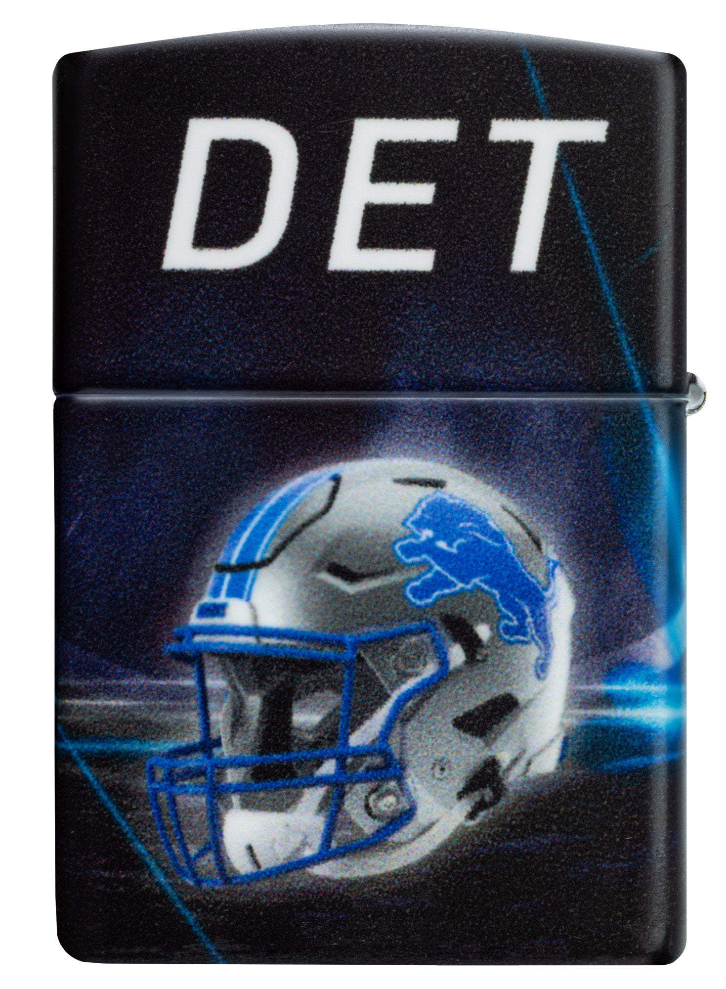 Zippo NFL Detroit Lions Team Spirit Design Black Matte Windproof Lighter