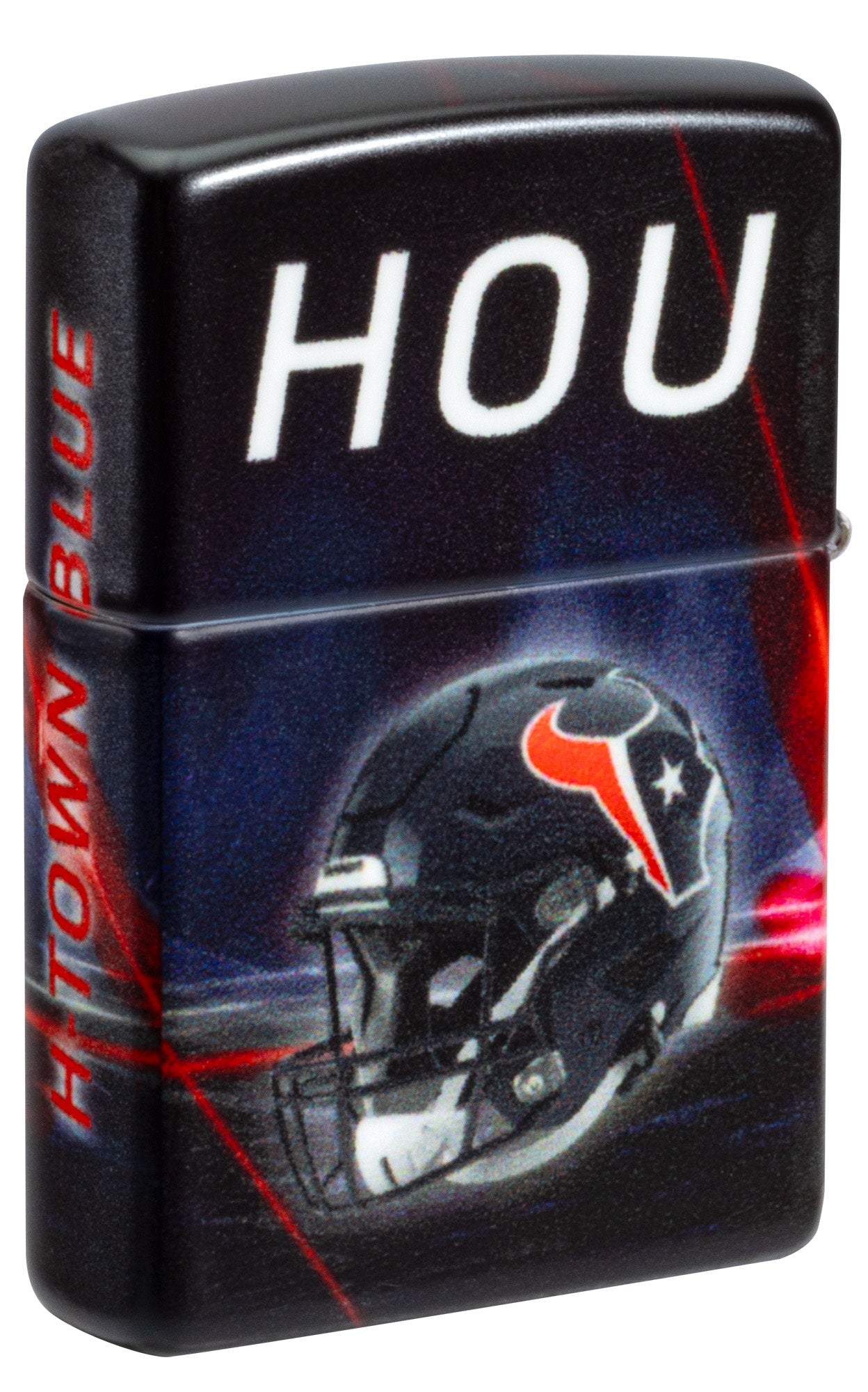 Zippo NFL Houston Texans Team Spirit Design Black Matte Windproof Lighter