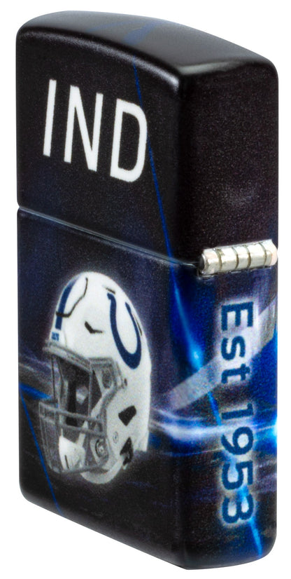 Zippo NFL Indianapolis Colts Team Spirit Design Black Matte Windproof Lighter