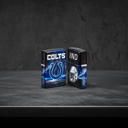 Zippo NFL Indianapolis Colts Team Spirit Design Black Matte Windproof Lighter