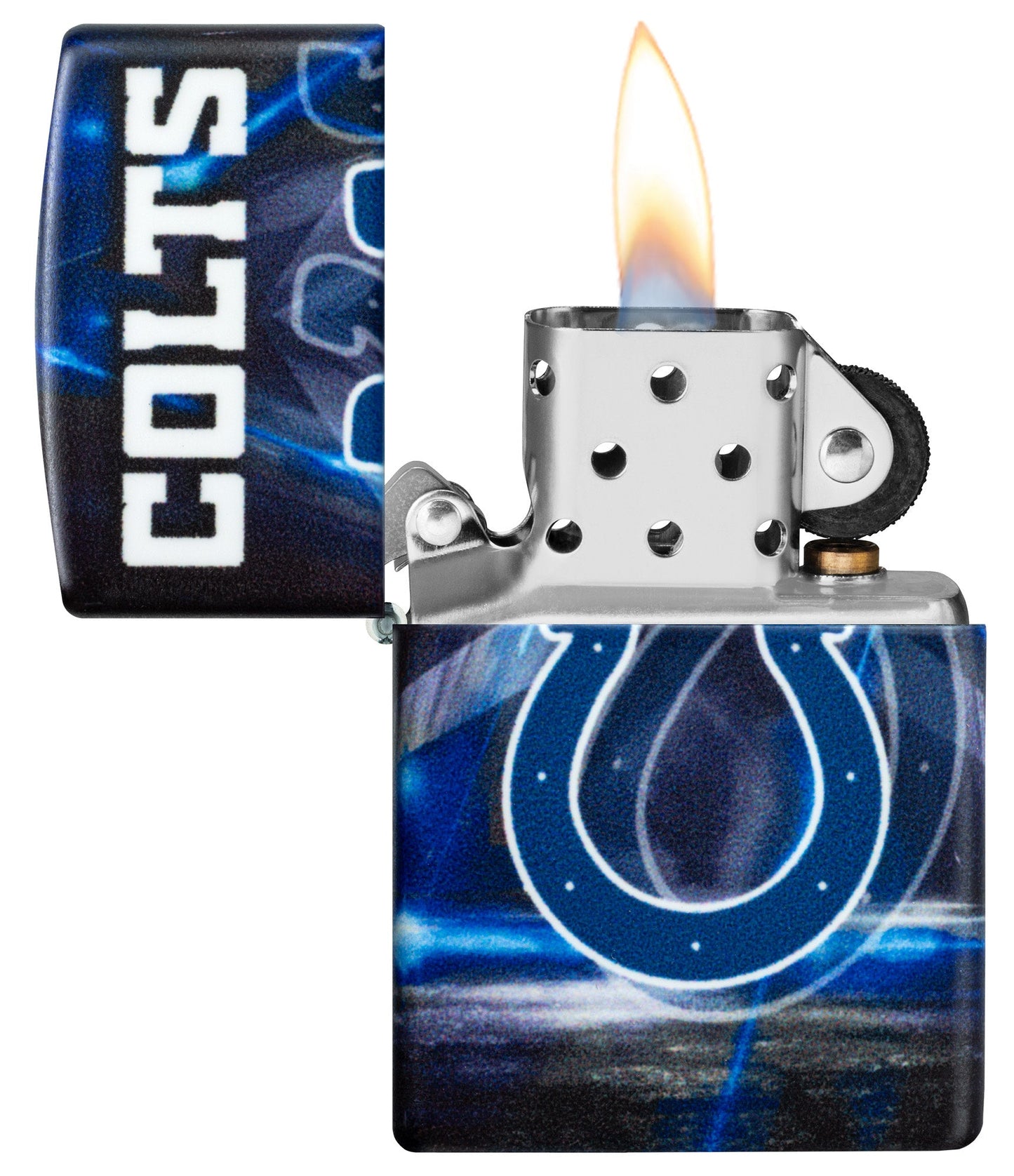 Zippo NFL Indianapolis Colts Team Spirit Design Black Matte Windproof Lighter