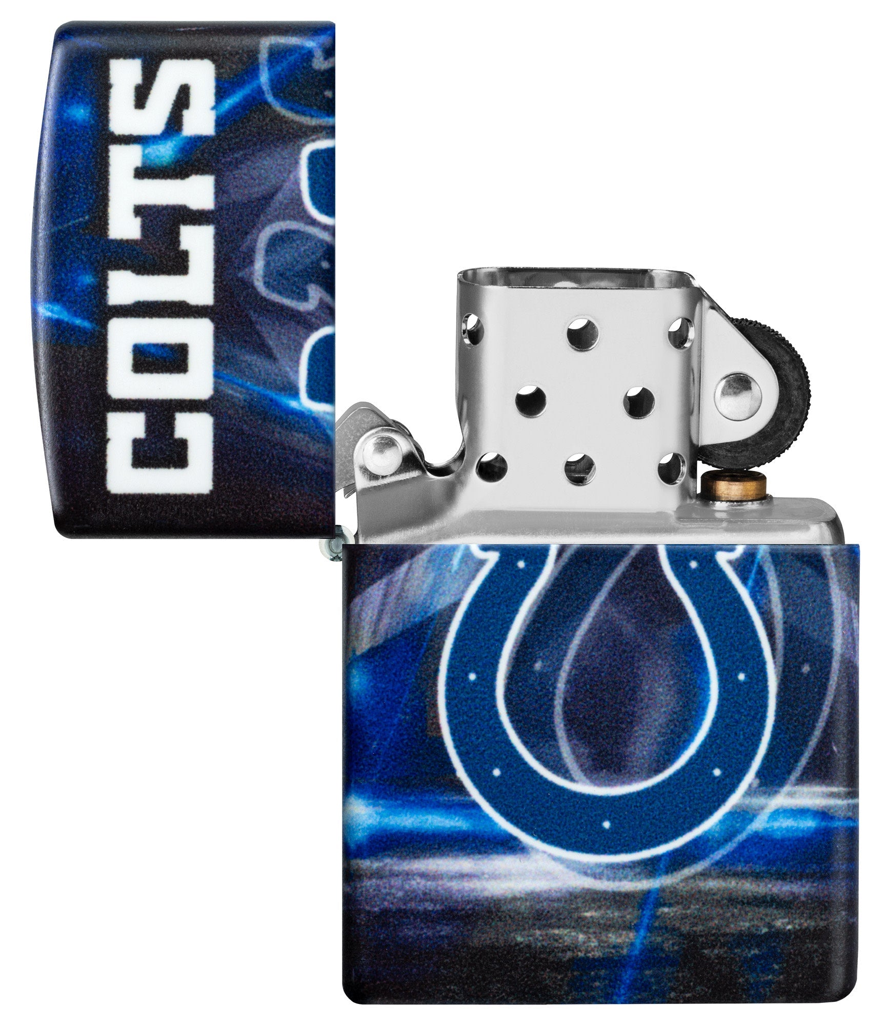 Zippo NFL Indianapolis Colts Team Spirit Design Black Matte Windproof Lighter
