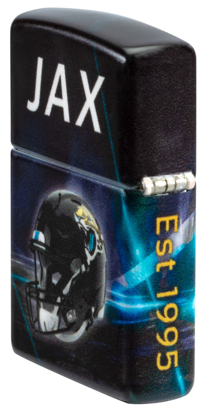 Zippo NFL Jacksonville Jaguars Team Spirit Design Black Matte Windproof Lighter