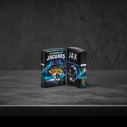 Zippo NFL Jacksonville Jaguars Team Spirit Design Black Matte Windproof Lighter