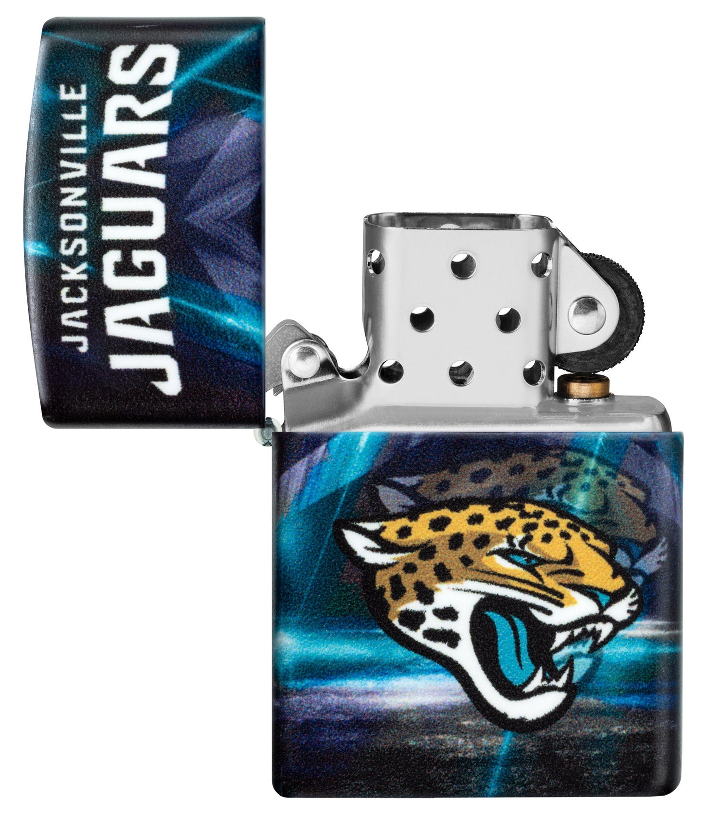 Zippo NFL Jacksonville Jaguars Team Spirit Design Black Matte Windproof Lighter