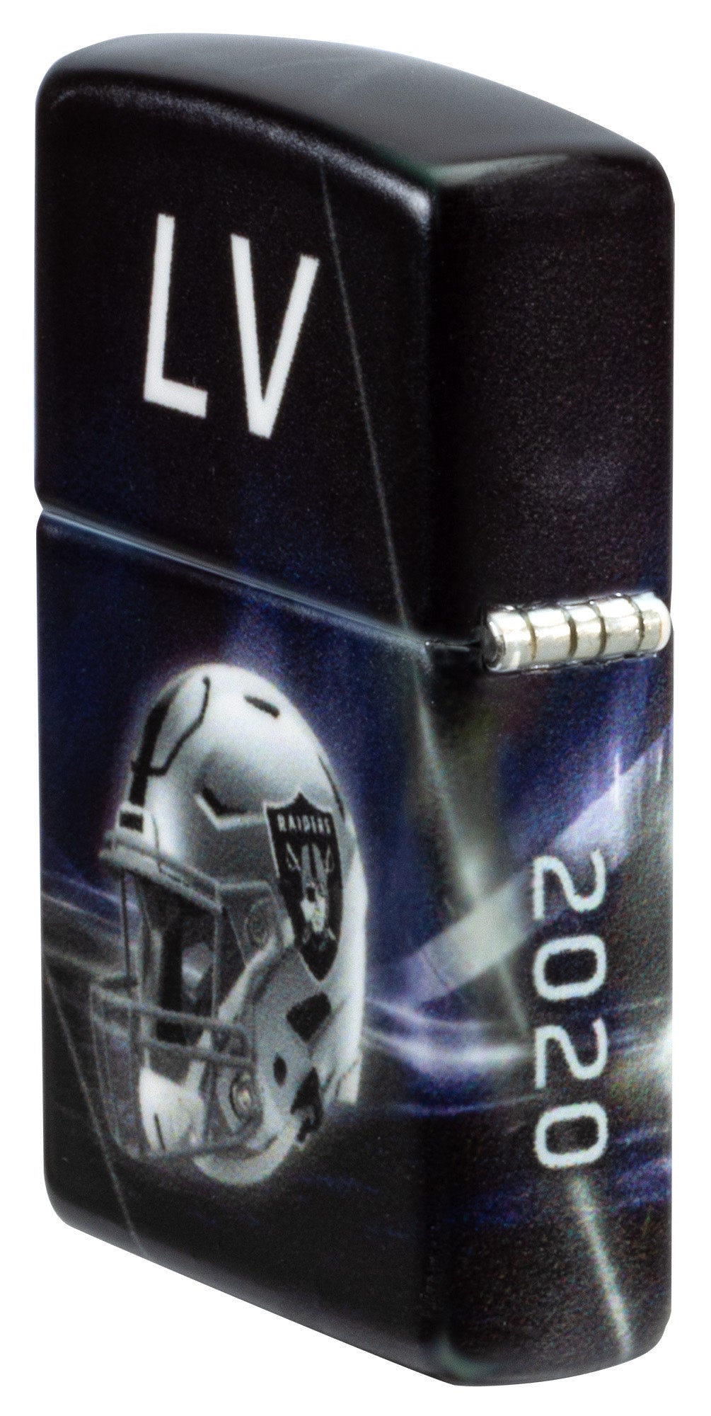 Zippo NFL Las Vegas Raiders Team Spirit Design Black Matte Windproof Lighter