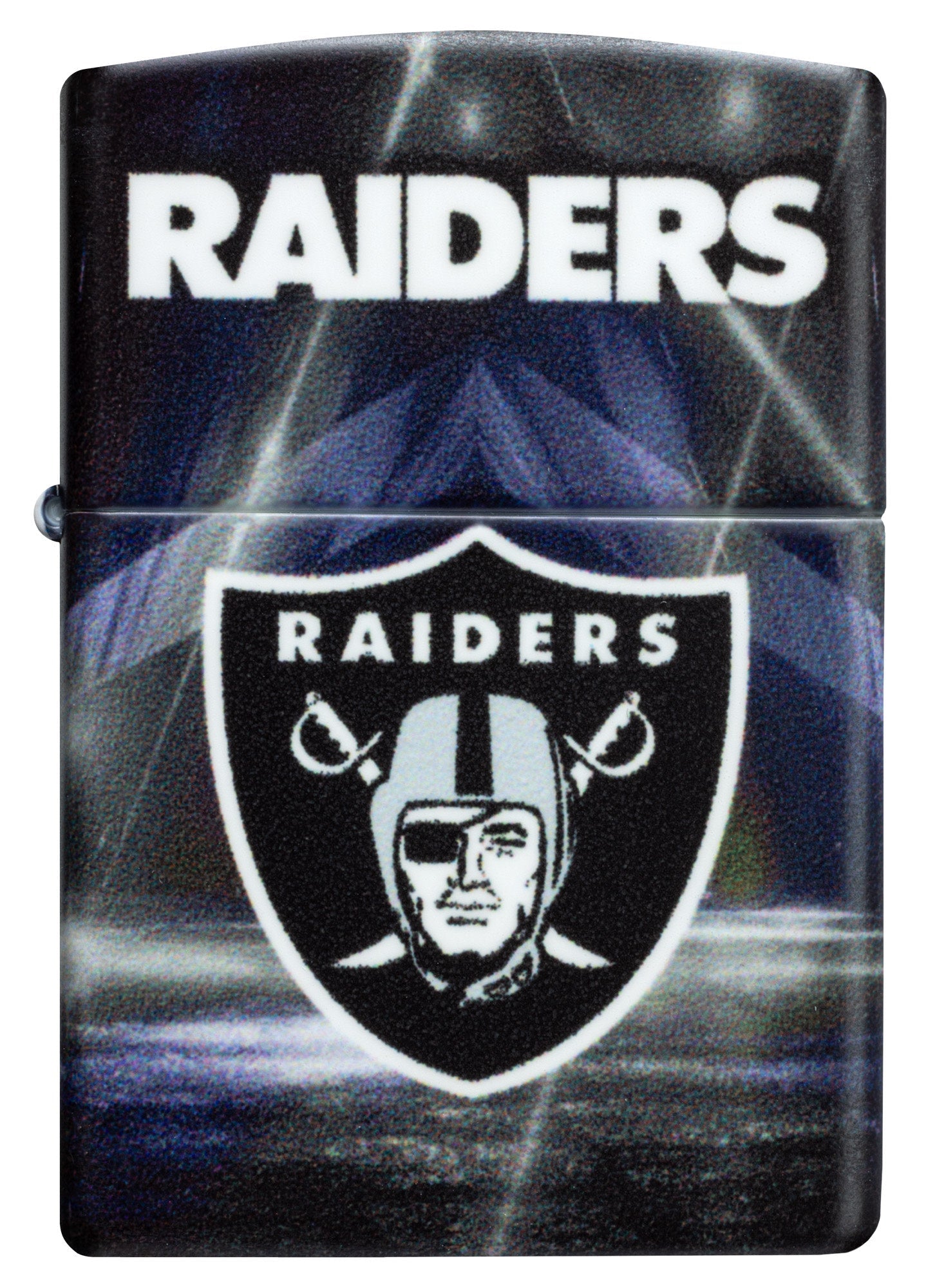 Zippo NFL Las Vegas Raiders Team Spirit Design Black Matte Windproof Lighter
