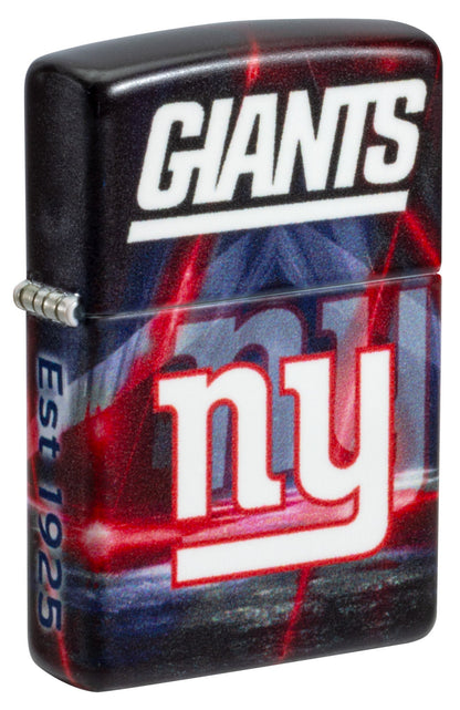 Zippo NFL New York Giants Team Spirit Design Black Matte Windproof Lighter