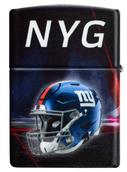 Zippo NFL New York Giants Team Spirit Design Black Matte Windproof Lighter