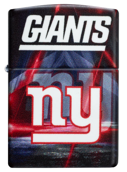 Zippo NFL New York Giants Team Spirit Design Black Matte Windproof Lighter