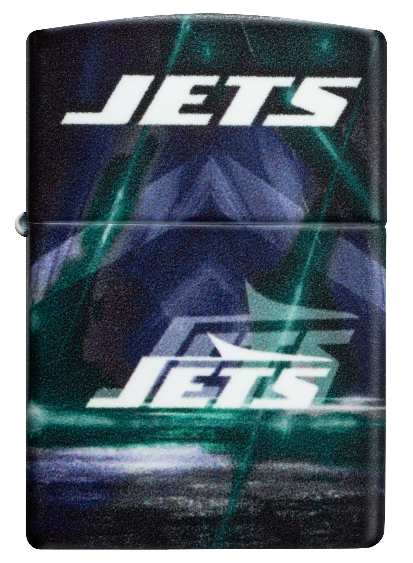 Zippo NFL New York Jets Team Spirit Design Black Matte Windproof Lighter