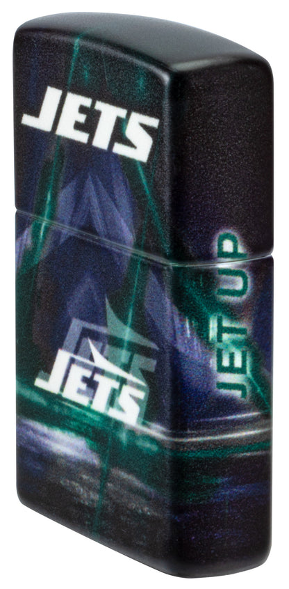 Zippo NFL New York Jets Team Spirit Design Black Matte Windproof Lighter