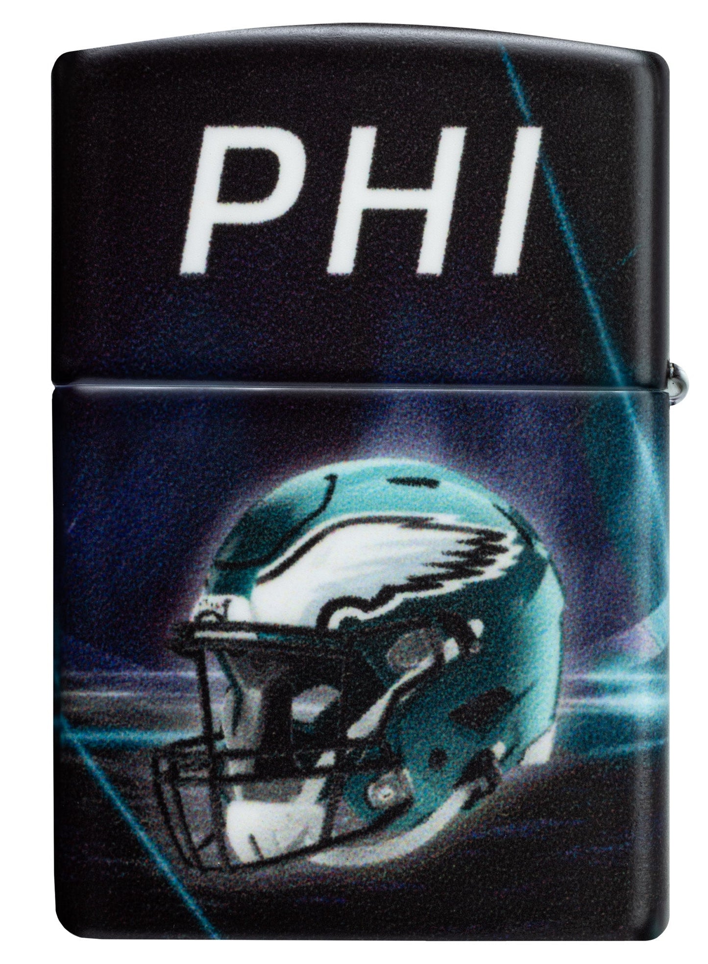 Zippo NFL Philadelphia Eagles Team Spirit Design Black Matte Windproof Lighter