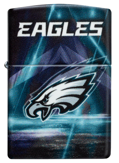 Zippo NFL Philadelphia Eagles Team Spirit Design Black Matte Windproof Lighter