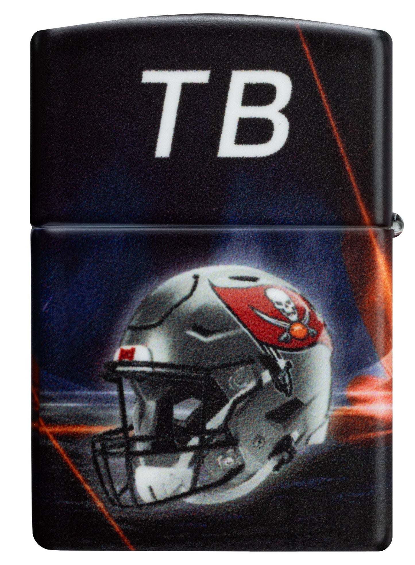 Zippo NFL Tampa Bay Buccaneers Team Spirit Design Black Matte Windproof Lighter