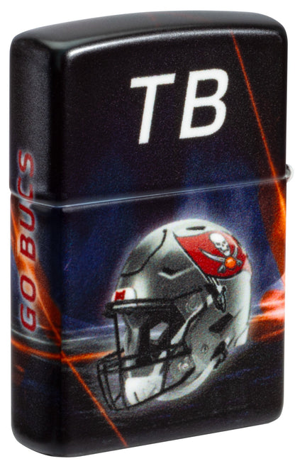 Zippo NFL Tampa Bay Buccaneers Team Spirit Design Black Matte Windproof Lighter