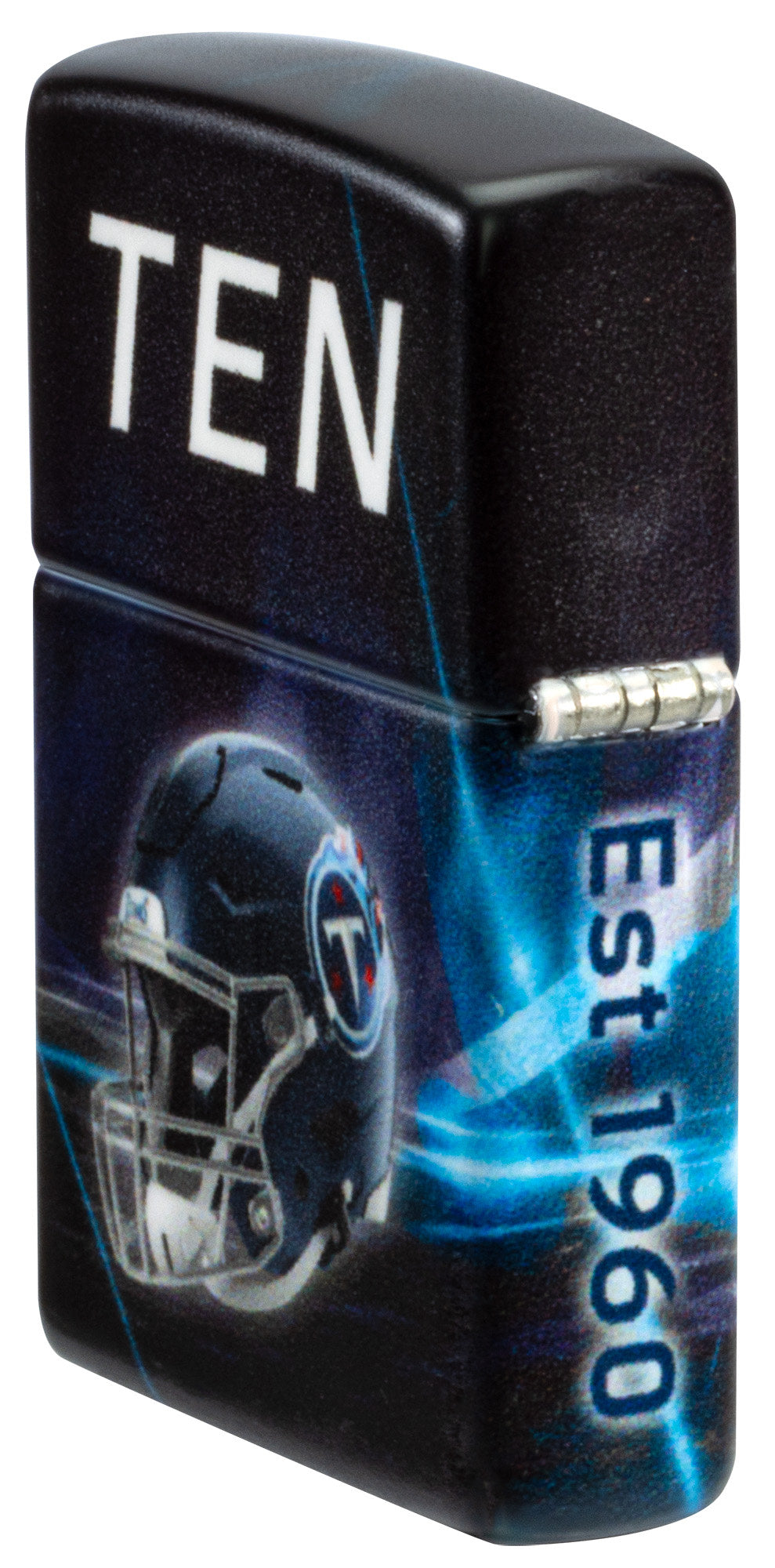 Zippo NFL Tennessee Titans Team Spirit Design Black Matte Windproof Lighter