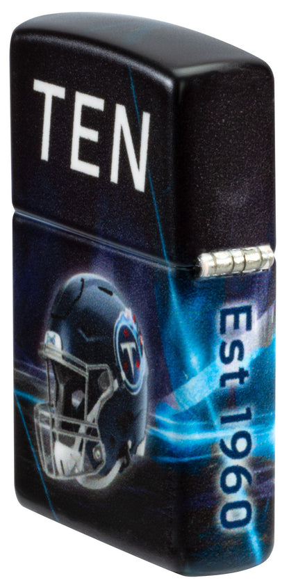 Zippo NFL Tennessee Titans Team Spirit Design Black Matte Windproof Lighter