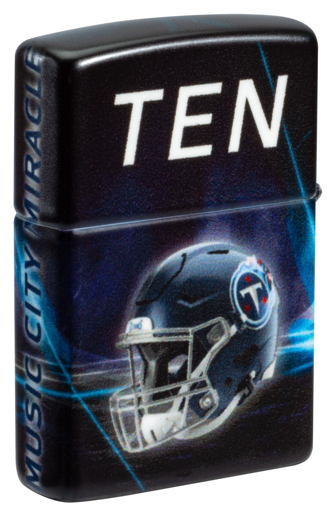 Zippo NFL Tennessee Titans Team Spirit Design Black Matte Windproof Lighter