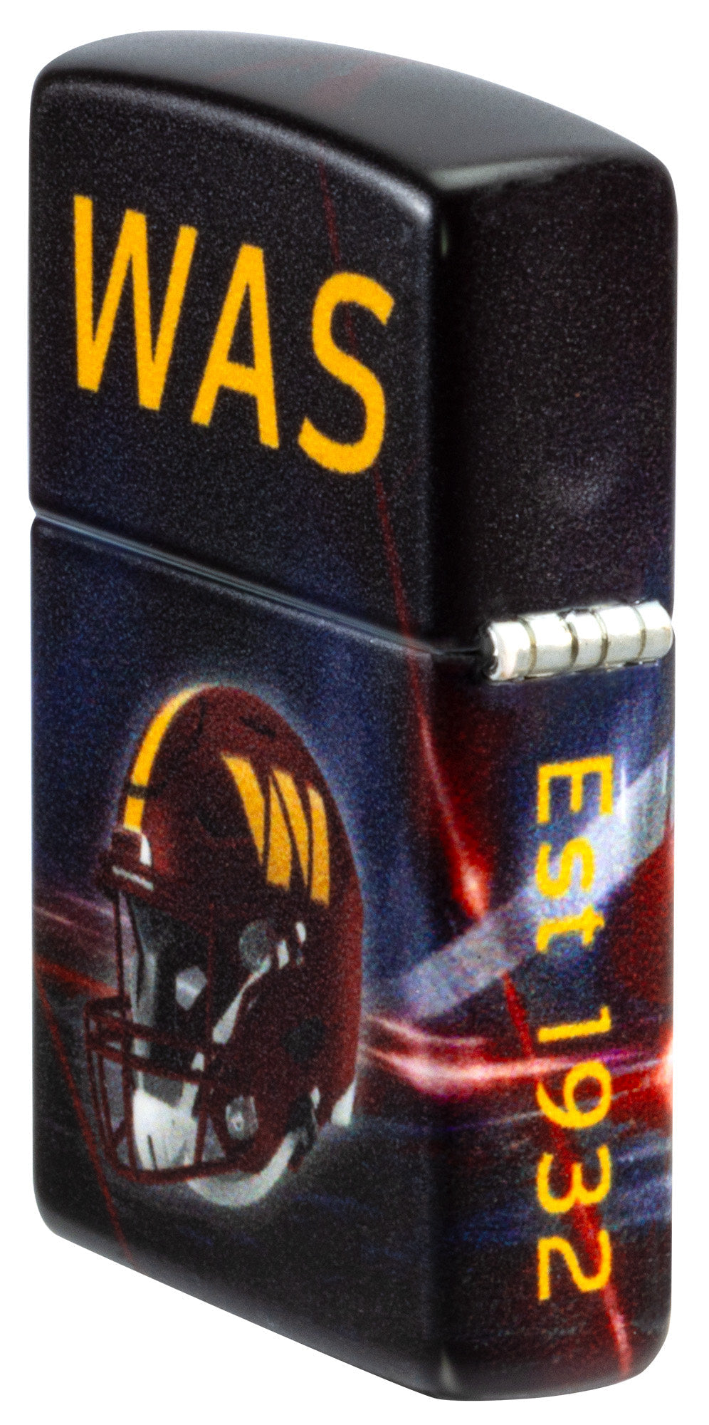 Zippo NFL Washington Commanders Team Spirit Design Black Matte Windproof Lighter