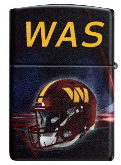 Zippo NFL Washington Commanders Team Spirit Design Black Matte Windproof Lighter