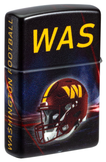 Zippo NFL Washington Commanders Team Spirit Design Black Matte Windproof Lighter