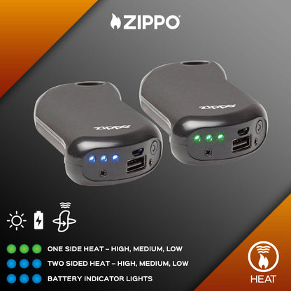 Zippo HeatBank® 9s Rechargeable Gaming Hand Warmers