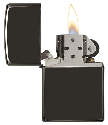 Zippo Classic High Polish Black Windproof Lighter