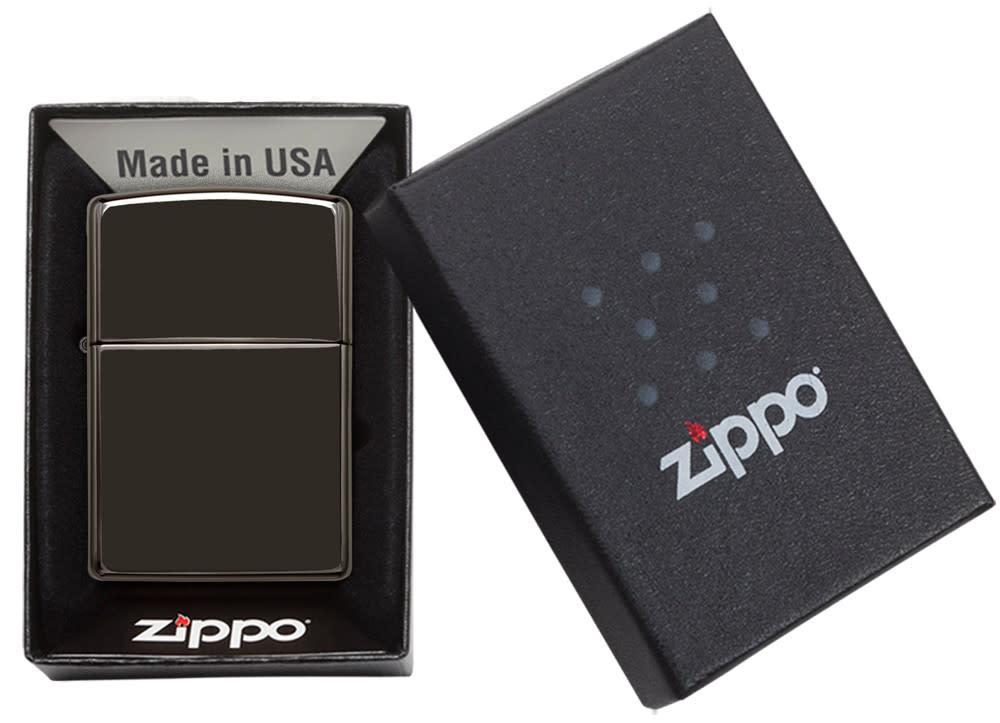 Zippo Classic High Polish Black Windproof Lighter