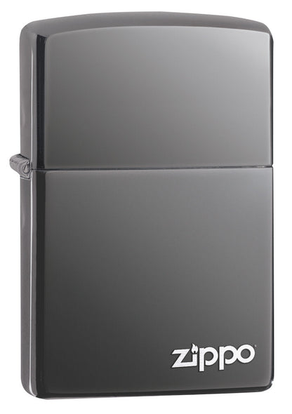 Zippo Classic Black Ice® Logo Windproof Lighter