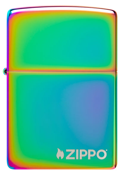 Zippo Classic Multi Color Logo Windproof Lighter
