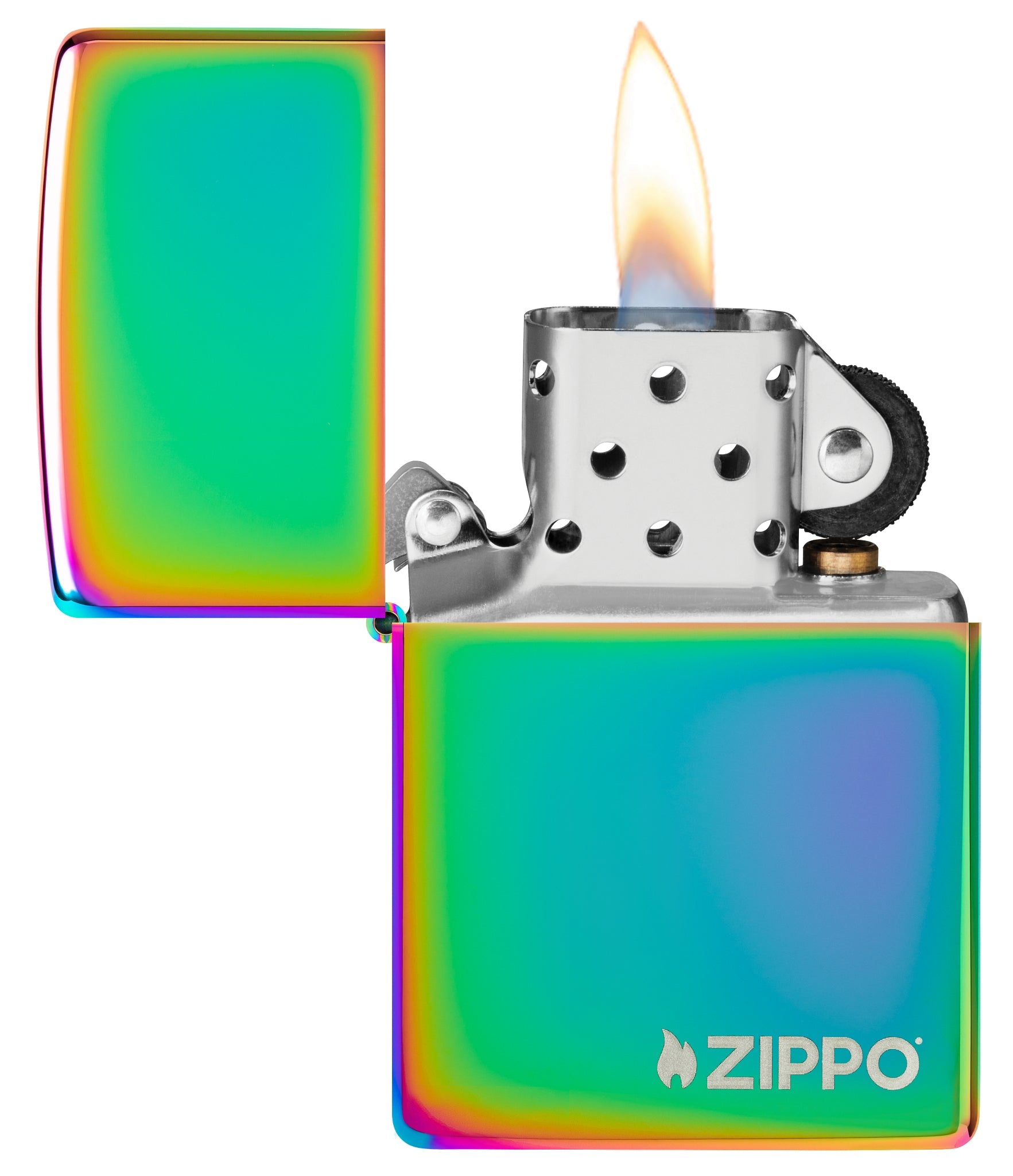 Zippo Classic Multi Color Logo Windproof Lighter