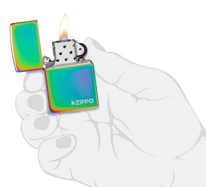 Zippo Classic Multi Color Logo Windproof Lighter