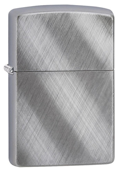 Zippo Classic Diagonal Weave Chrome Windproof Lighter