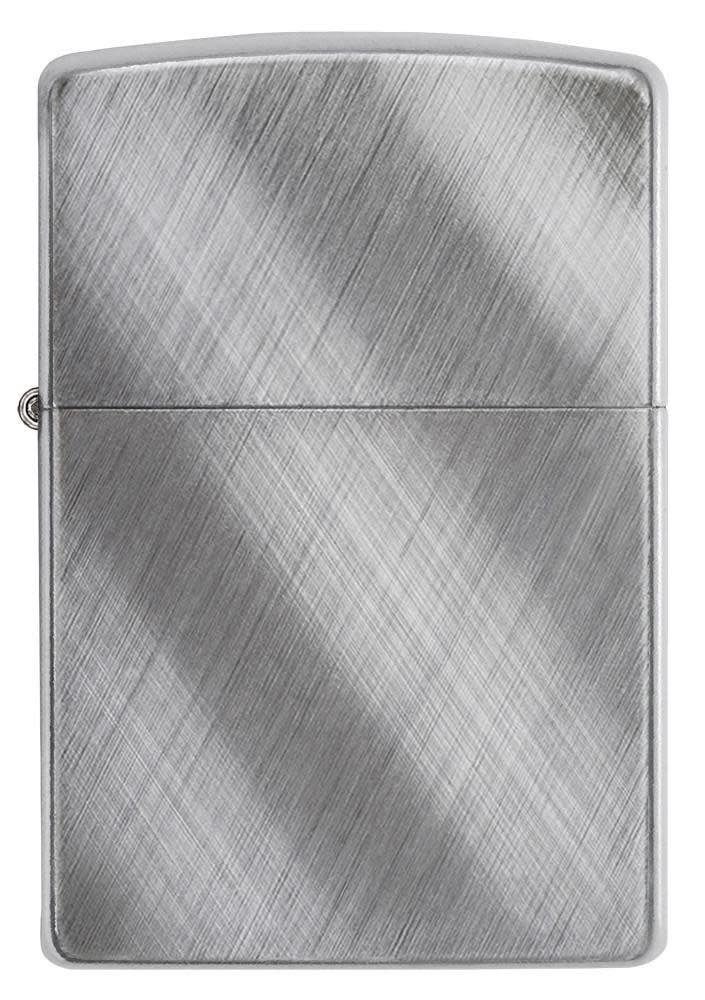 Zippo Classic Diagonal Weave Chrome Windproof Lighter