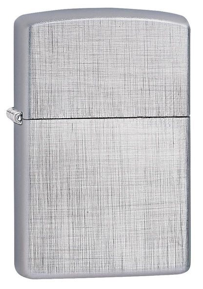 Zippo Classic Linen Weave Chrome Windproof Lighter