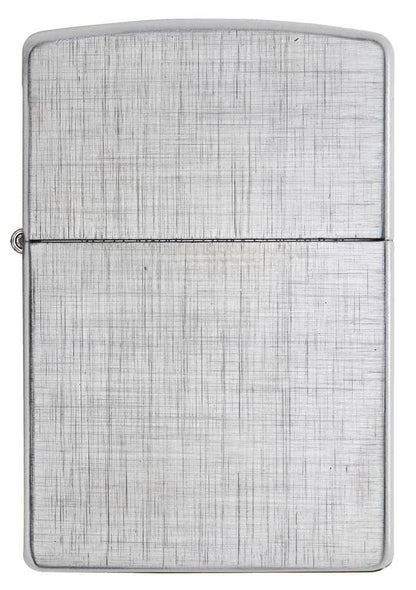 Zippo Classic Linen Weave Chrome Windproof Lighter