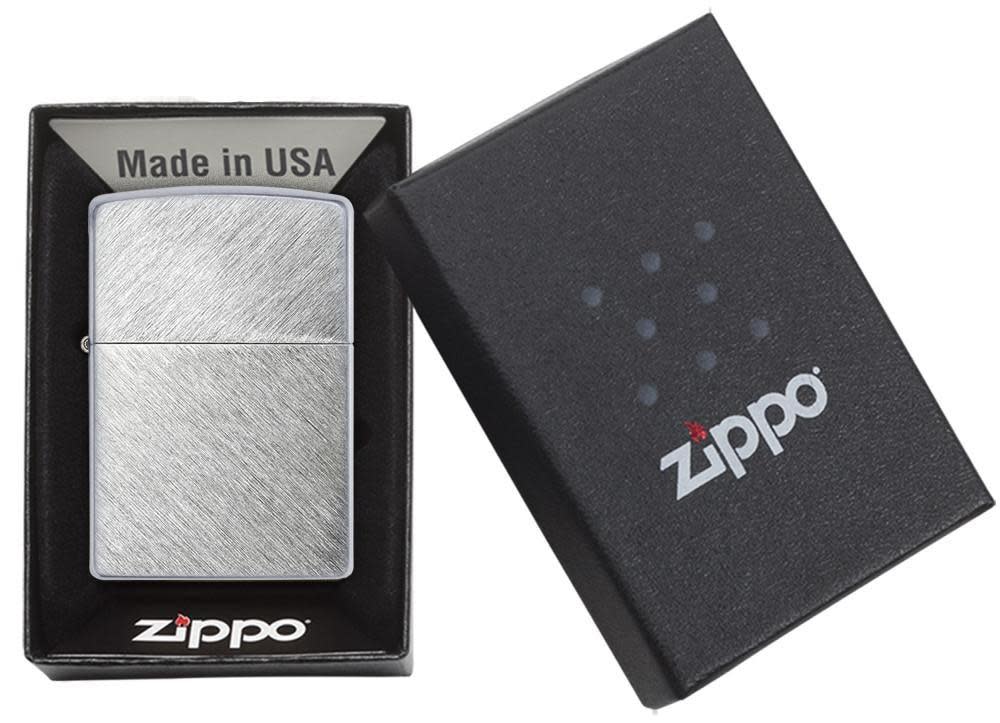 Zippo Classic Herringbone Sweep Chrome Windproof Lighter