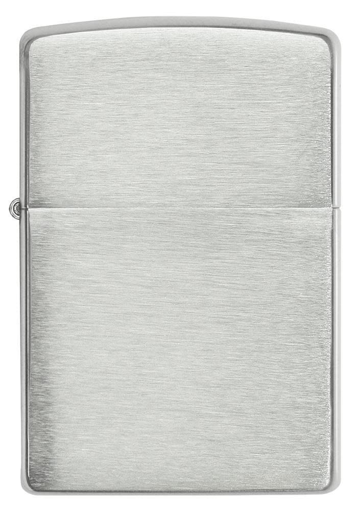 Zippo Luxury Brushed Sterling Silver Windproof Lighter