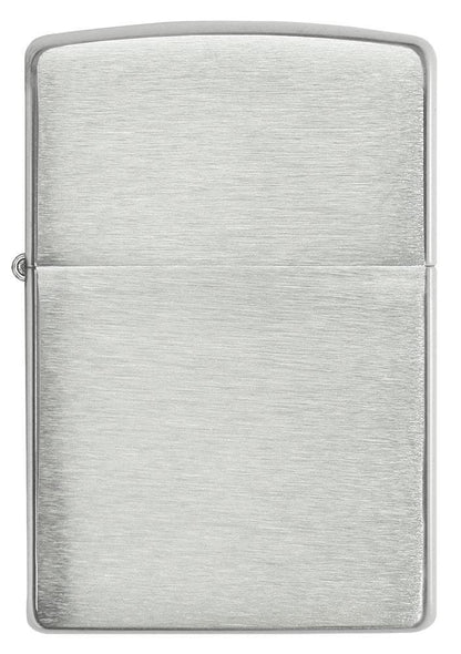 Zippo Luxury Brushed Sterling Silver Windproof Lighter
