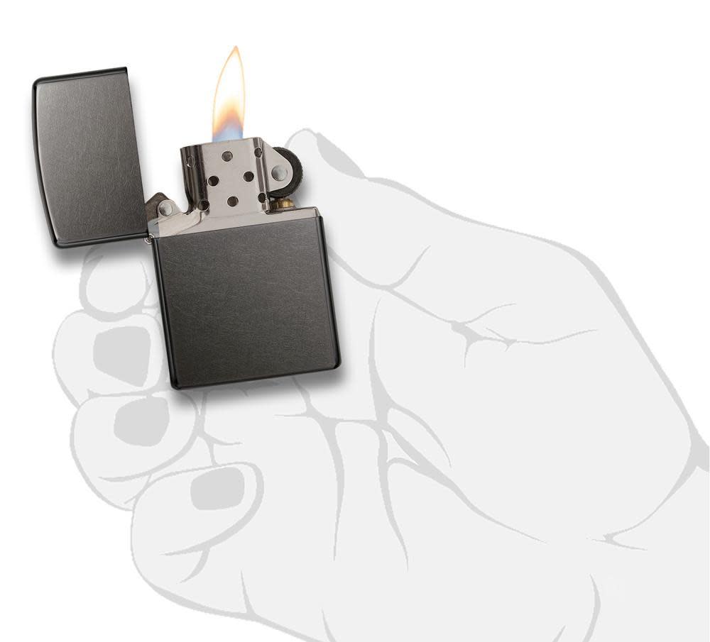 Zippo Classic Gray Windproof Lighter